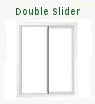 Vertical Double Sliding Window XX Slider