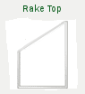 Rake Top Window Fixed Non Operating Shape